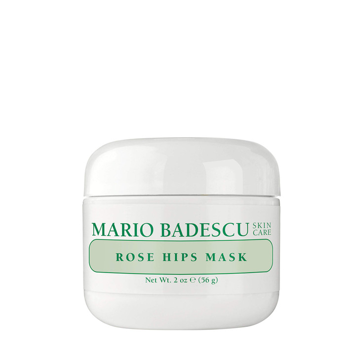 Mario Badescu Rose Hips Mask for Combination, Dry, Sensitive Skin | Face Mask with Rosehip Extract, Vitamin E | Moisturizes & Visibly Evens Out Skin