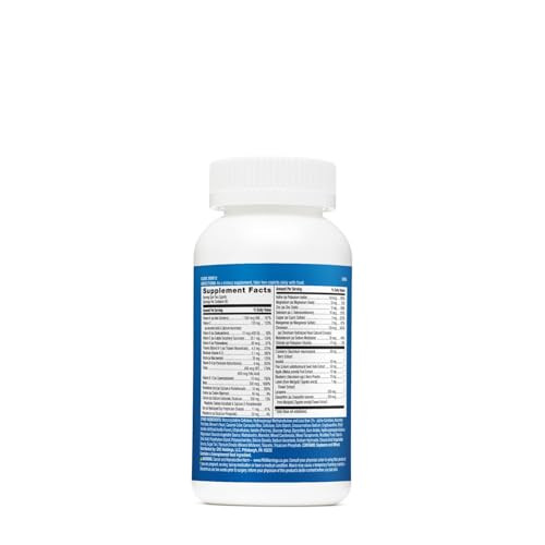 GNC Milestones Teen Multivitamin for Boys 12-17, Supports Energy Production and Muscle Function,120 Caplets