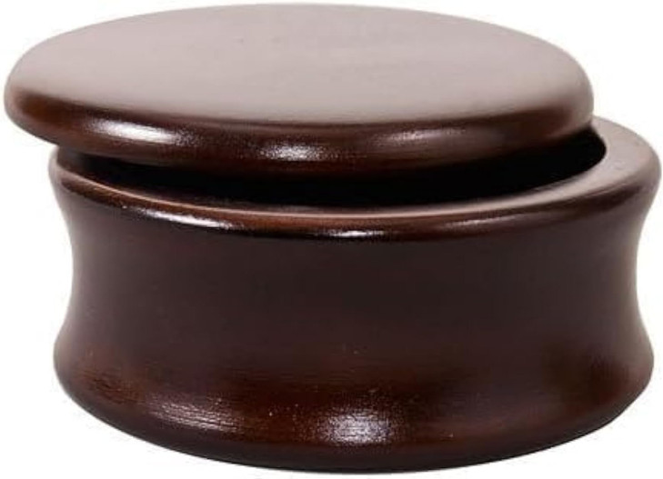 Parker Hand carved Genuine Mango Wood Shaving Soap Bowl - Classic Style