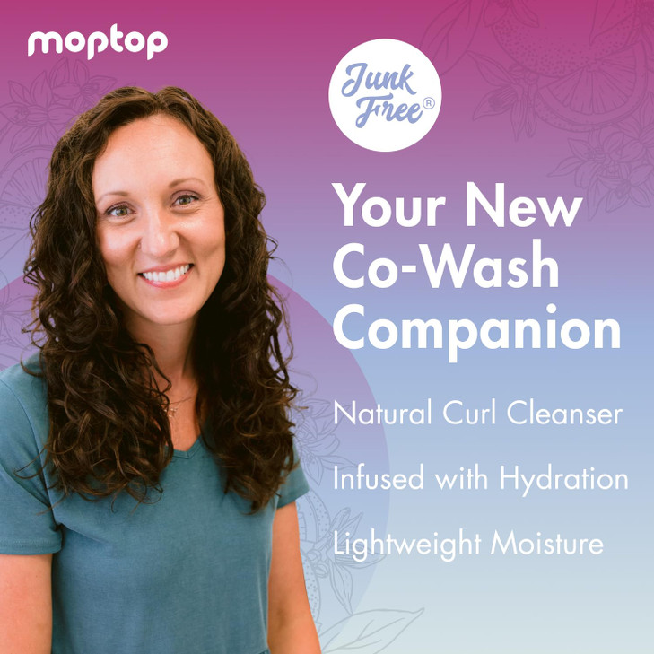 MopTop Cowash Cleansing Conditioner  Curly Hair Conditioner to Restore Moisture, Reduce Frizz & Boost Manageability, Sulfate & Paraben Free Hair Car