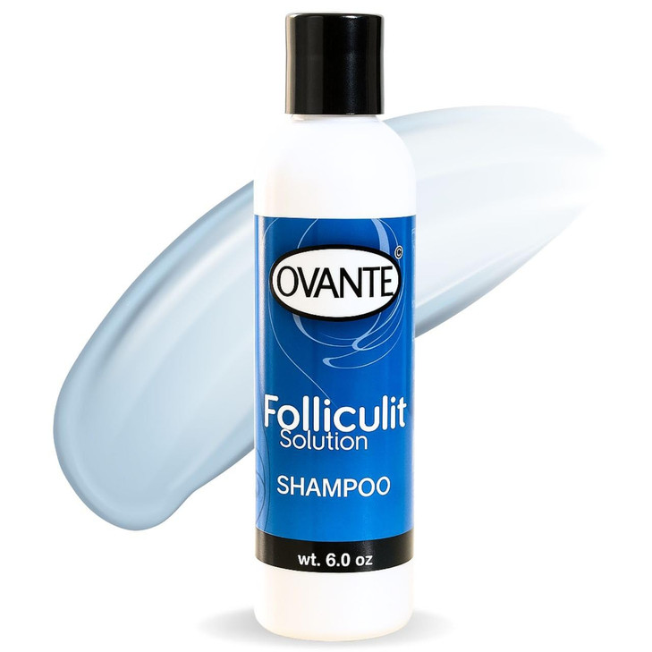 OVANTE Folliculitis Shampoo for Itchy Scalp, Flakes & Dandruff  Tea Tree Scalp Cleanser for Oily, Dry or Sensitive Scalp  Soothes, Exfoliates - 6 o