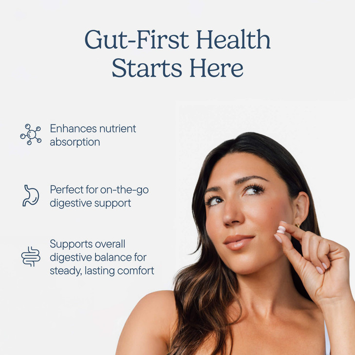 Zenwise Health Chewable Papaya Enzymes for Digestion & Gut Support - Chewable Digestive Enzyme Blend with Papain and Bromelain for Digestive Health &