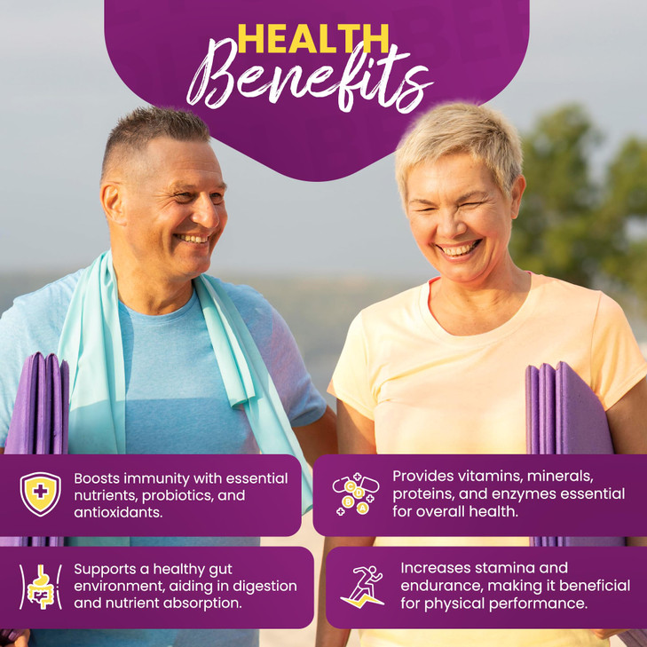 HONEYBEEZONE-Bee Bread Capsules  Nutrient-Rich Superfood for Energy Boost, Immune Support Supplement | Non-GMO, Gluten-Free, 60 Easy-to-Swallow Vegg