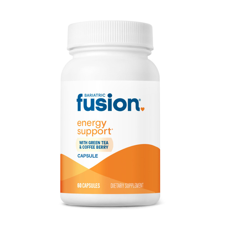Bariatric Fusion B Vitamins for Energy Support | B-Complex with 70mg Natural Caffiene | Vegan Capsules | Bariatric Vitamins for Women and Men | Glute