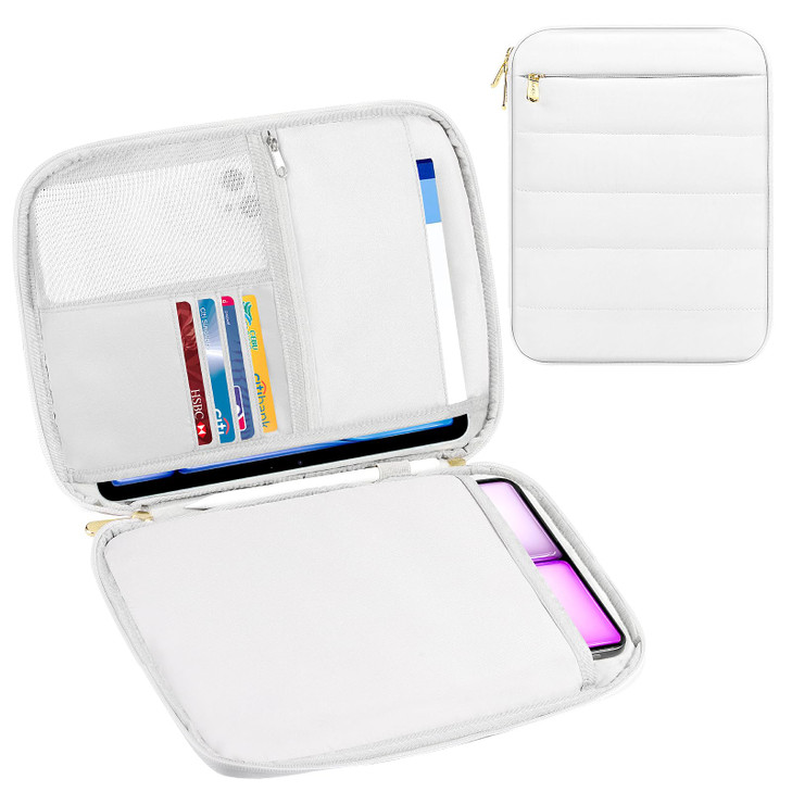 MoKo 9-11 Inch Puffer Tablet Sleeve Bag for 11 Inch New iPad Pro M4 & iPad Air M2 2024, iPad 10th Gen 10.9, iPad Air 5/4th 10.9, Excellent Protection