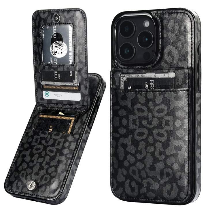 Vaburs Compatible with iPhone 16 Pro Max Case Wallet with Credit Card Holder, Flip Premium PU Leather Magnetic Closure Shockproof Protective Cover 6.