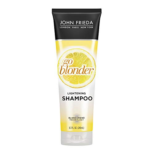 John Frieda Sheer Blonde Go Blonder Shampoo, Gradual Lightening Shampoo, 8.3 oz, with Citrus and Chamomile, featuring our BlondMend Technology 8.3Oz