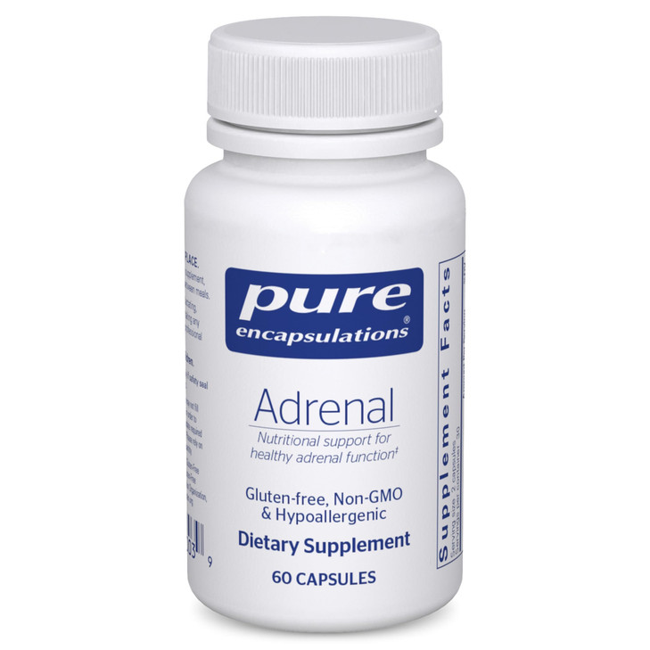 Pure Encapsulations Adrenal Cortex Supplement  Supplement to Support Cortisol Health, Energy Levels, Stress Moderation, and Gland Function  with Bo