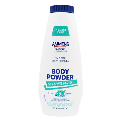 Ammens Powder Shower Fresh 11 oz (Pack of 2)