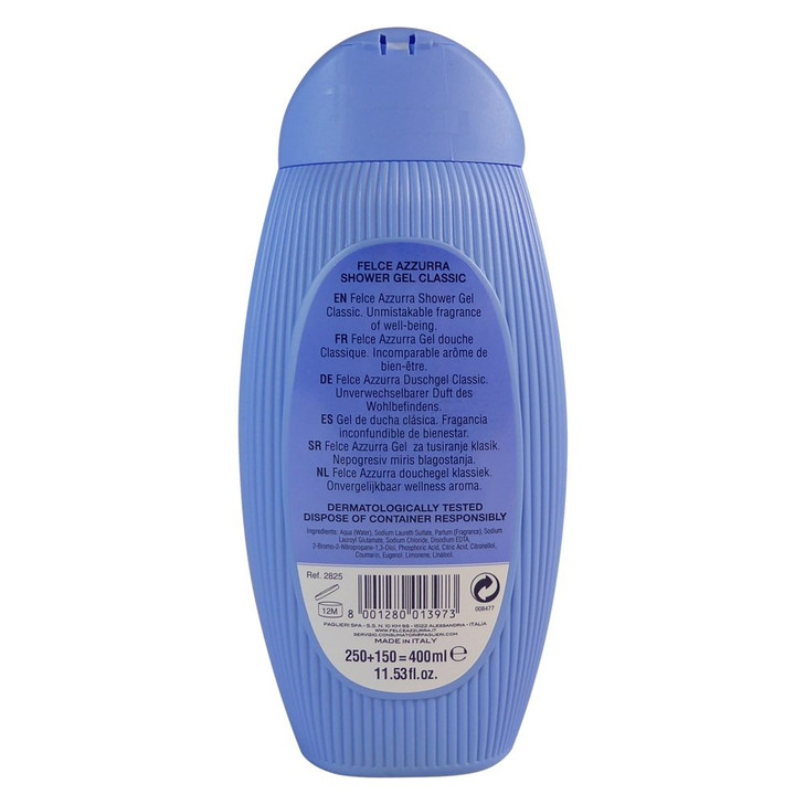 Paglieri Felce Azzurra Shower Gel Classic 13.5 Ounces