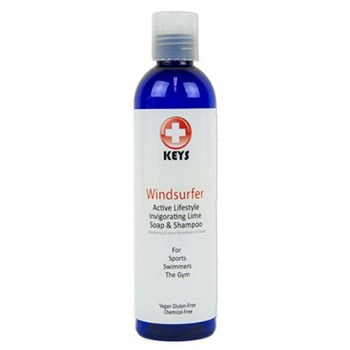 Windsurfer Lime Soap and Shampoo 8oz Shampoo by Keys