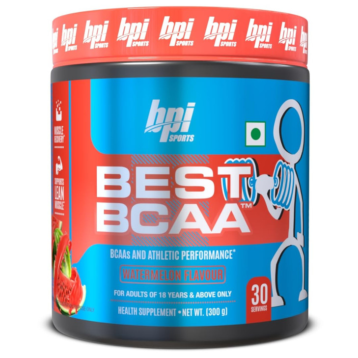 BPI Sports Best BCAA Powder - Muscle Recovery Support - Branched Chain Amino Acids | Building Blocks of Protein and Muscle - Post Workout Recovery 