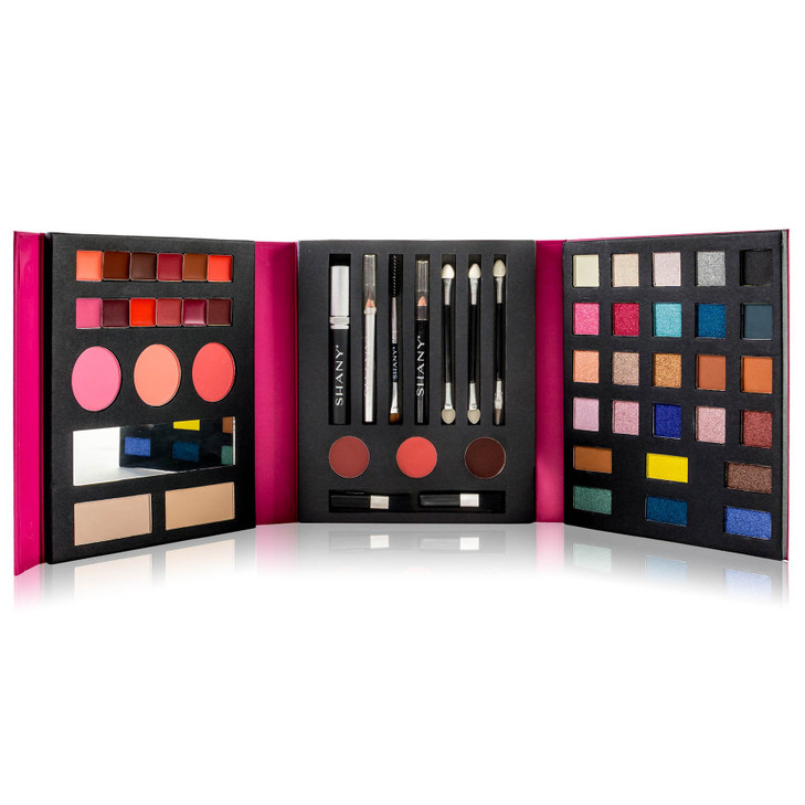 SHANY Original Beauty Book Makeup Set All in one Travel Make up Kit - 35 Colors Eyeshadow, Eye brow, blushes, powder palette, Lip Colors, Eyeliner pe