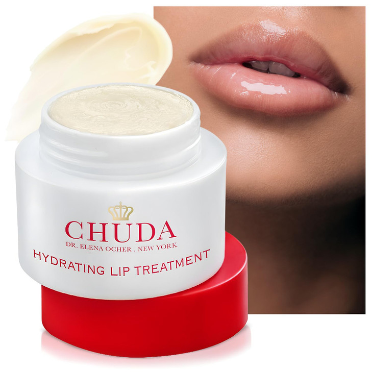 Chuda Hydrating Lip Treatment, Lip Moisturizer with Remedea Compound - 5ml Made in USA, Plumping Lip Balm, Anti Aging Lip Balm Chapped and Dry Lips T