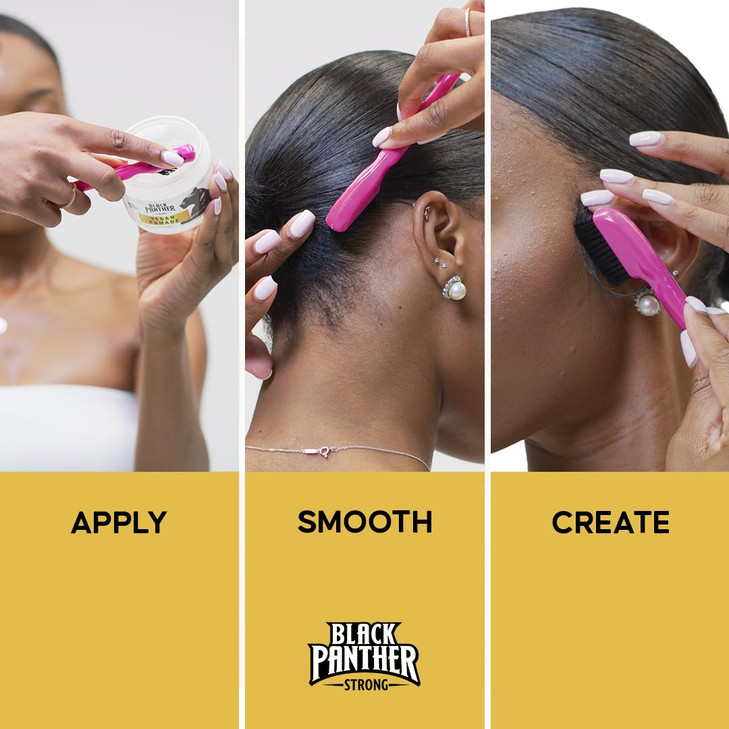 Lay Your Edges Down, Vegan STRONG HOLD-THICK EDGES- Edge control not only lays your edges, it moisturizes, softens, and thickens your edges. Perfect