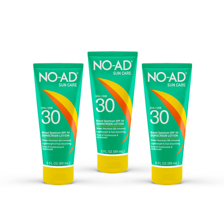 NO-AD SPF 85 Sunscreen Lotion | Broad Spectrum UVA/UVB Protection | Water Resistant | Octinoxate & Oxybenzone Free with moisturizing Vitamin E and Al