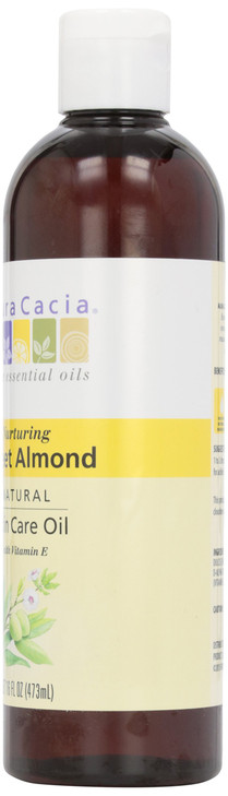 Aura Cacia Natural Skin Care Oil, Sweet Almond, 16 oz