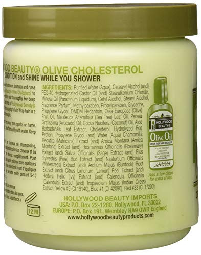 Hollywood Beauty Olive Cholesterol, 20 oz (Pack of 2)