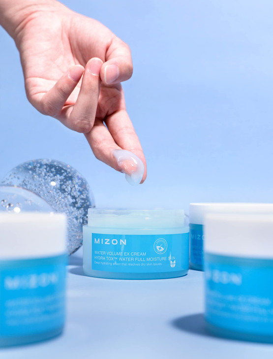 MIZON Water Volume EX Cream moisture deeep hydration cream, Soft Skin Korean skin care (230ml / 7.77fl oz)