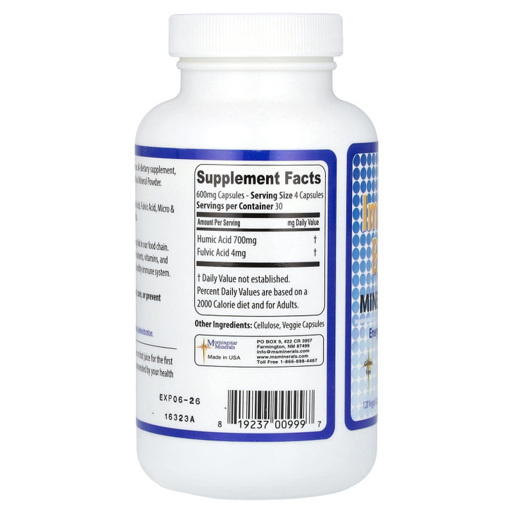 Morningstar Minerals Immune Boost 77, 120 Veggie Capsules