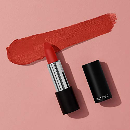 WUNDERBROW Must-Have-Matte Lipstick, Coral, Cruelty-Free