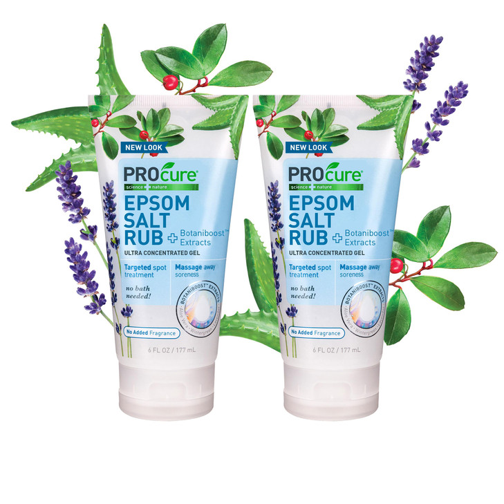 Procure Epsom Salt Rub Gel - 2 Pack