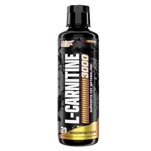 Nutrex Research Liquid Carnitine 3000 | Passionfruit Guava | Premium Liquid Carnitine, Stimulant Free