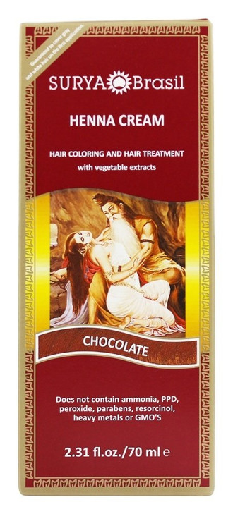 Surya Nature, Inc Henna Chocolate Cream - 2.31 oz
