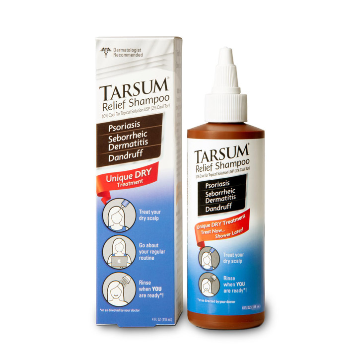 Tarsum Extra Strength Psoriasis Shampoo - Coal Tar Shampoo and Conditioner for Scalp Psoriasis, Seborrheic Dermatitis, Severe Dandruff, & Eczema - Ex