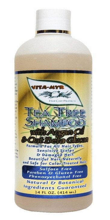 Vitamyr Tea Tree 14 Oz Natural Shampoo