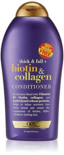 Organix Biotin and Collagen Conditioner Bonus, 19.5 Ounce