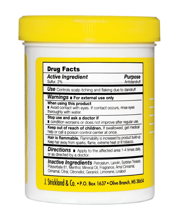 Sulfur 8 Medicated Anti-Dandruff Hair & Scalp Conditioner 7.25 oz  Helps Control Dandruff, Soothes Itchy Scalp & Moisturizes Hair with Refreshing Cl