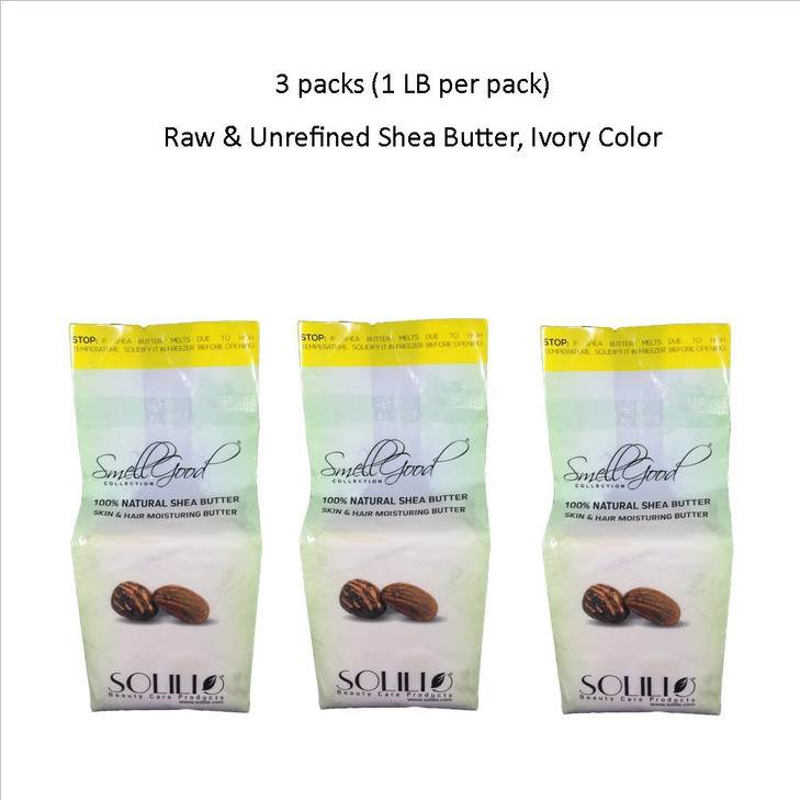 Ivory Raw Unrefined Shea Butter 3lb