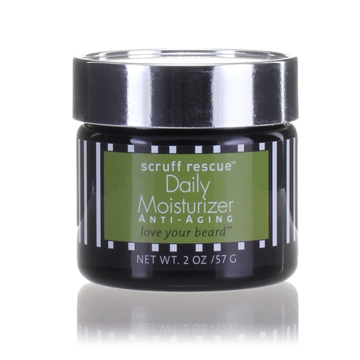 SCRUFF RESCUE Daily Moisturizer, Face Cream for Men, Designed to Soak In & Feed Your Face Organic Rosehip Seed Retinoic Acid for Anti-Aging and Anti