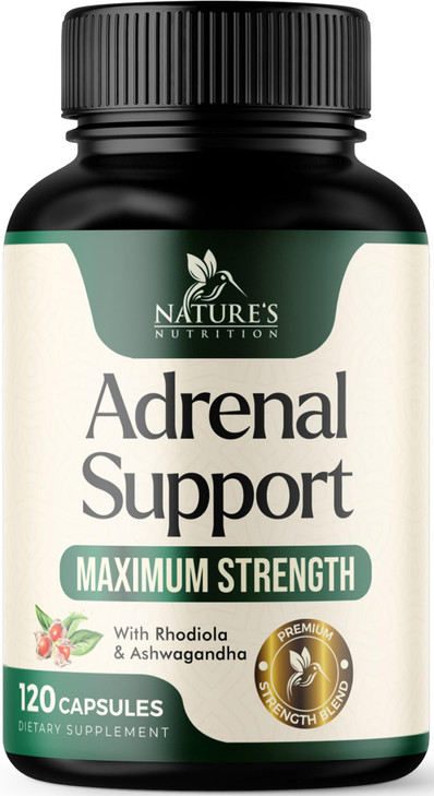 Adrenal Support Supplements Cortex Complex, Best Energy Supplement, Supports Cortisol Health & Energy Levels, Daily Ashwagandha for Women & Men, Supp