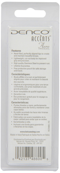 Ultra Aero Slant Tip Tweezer #4860 color may vary