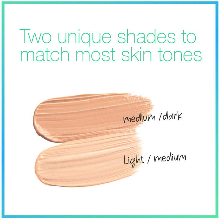 Fast-Acting Acne Spot Treatment & Drying Lotion  Light/Medium Shade  Formula for Pimples & Blemishes  Conceals, Dries & Calms Skin  Non-Comedogen