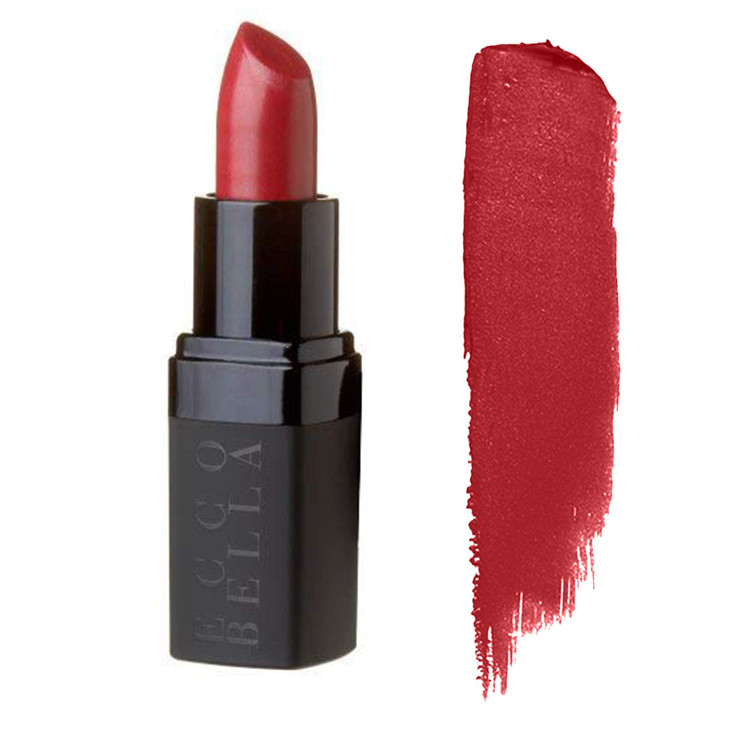 Ecco Bella Natural Moisturizing Lipstick | Long Lasting Lip Color - Gluten, Paraben, and Fragrance Free Lipstick - Tuscany Rose, .13 oz