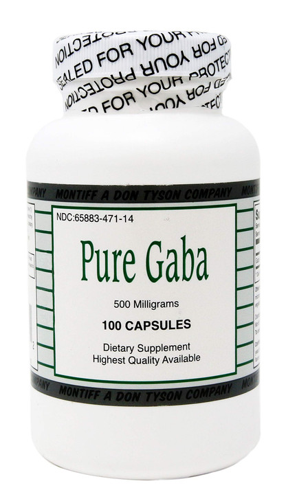 Montiff - Pure Gaba 500 mg 100 caps