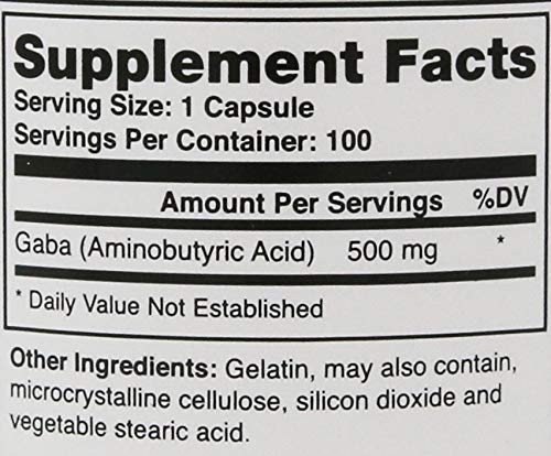 Montiff - Pure Gaba 500 mg 100 caps