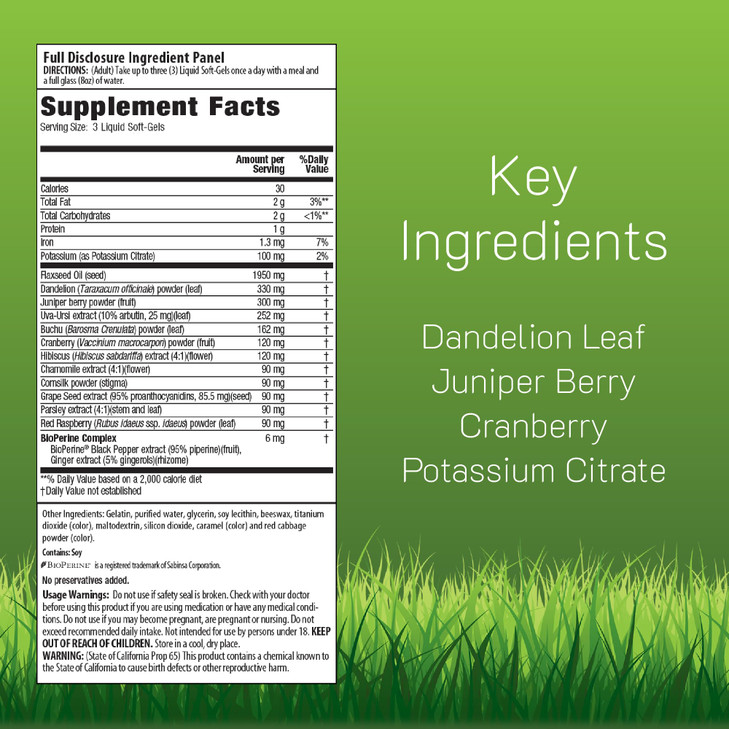 Irwin Naturals Bloat-Away - Water Balance Support - Replenish Electrolytes & Essential Minerals - 60 Liquid Soft-Gels