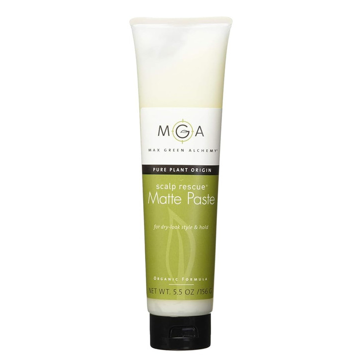 MGA Vegan Matte Hair Paste Tube - Matte Texturizing Paste gives Natural Look, Medium Hold & Creates Bulk made with Organic Formula for Men & Women |