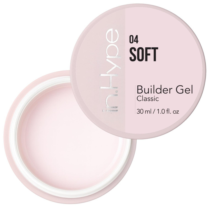 IN.HYPE UV/LED Hard Builder Gel for Nail Extension/Strengthening Soft #4. Sculpting color uv gel