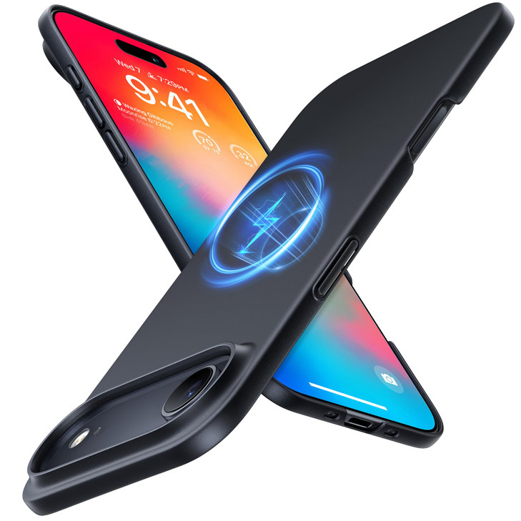 TORRAS Magnetic Slim Fit for iPhone Air Case 6.5 inch, Ultra-Thin, Compatible with MagSafe, Lightweight Matte Anti-Scratch Hard PC Cover Phone Case f