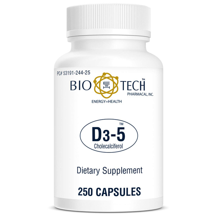 Bio-Tech Pharmacal Vitamin D3 (D3 5k IU, 250 Count)