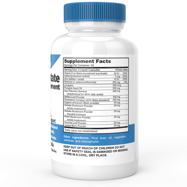 DrFormulas Super Prostate Supplement | Best Prostate Support with Saw Palmetto Extract, Beta Sitosterol, Pumpkin Seed Oil Now, 90 Vegetarian Capsules