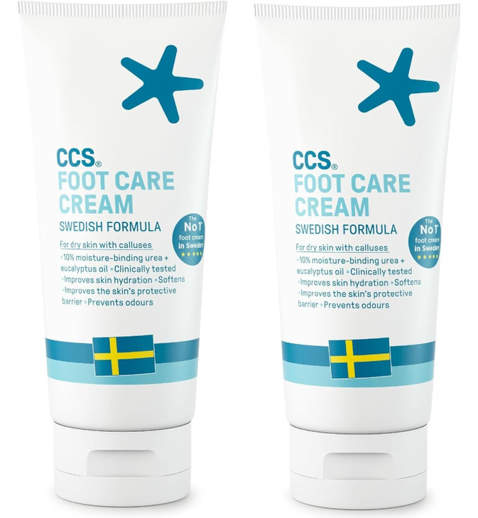 Ccs Foot Care Cream - 175Ml - Pack of 2