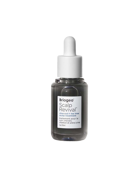 Briogeo Scalp Revival Charcoal + Tea Tree Scalp Treatment | Leave-In Serum for Dry, Flaky, or Itchy Scalp | Hydrating & Balancing | Vegan & Cruelty F
