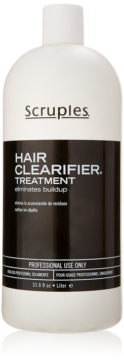 Scruples Hair Clearifier Treatment - Deep Cleansing Hair Treatment for Product Build Up, Dirt, Oils, and Chemicals - Hair Detox + Scalp Build Up Clea