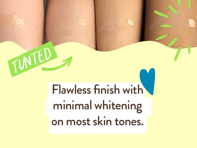 Babo Botanicals Daily Sheer Tinted Mineral Sunscreen Fluid SPF50 - Natural Zinc Oxide - Passion Fruit Oil - Golden-Hued Tint - Fragrance Free - Ultra